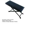 Guitar Foot Stool Height Adjustable Folding Leg Rest with Anti-Slip Rubber Pads Guitar