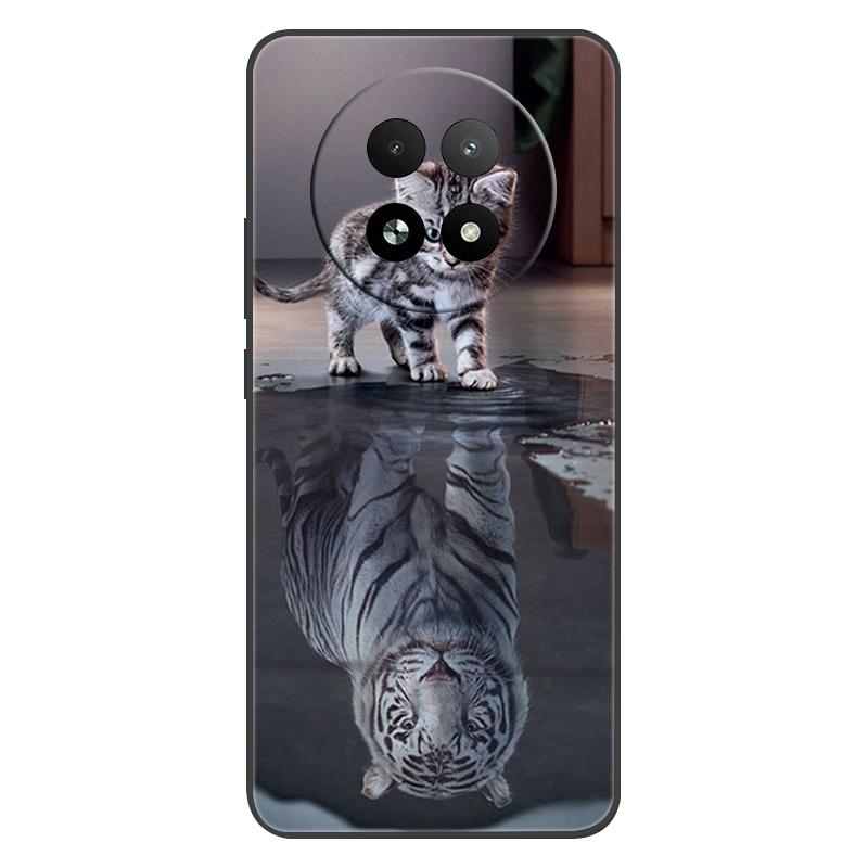 Для Realme 13+ 5G Чехол Силиконовый Роскошный Космический Мягкий Бампер для OPPO Realme 13 Pro Plus 5G Чехол для Телефона TPU Fundas Модная Сумка