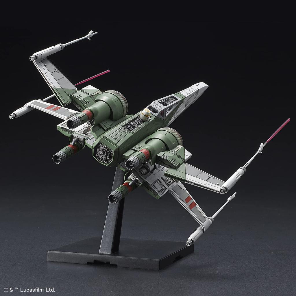 Star Wars Fighter Star Rise of Scale Plastic Model X-Wing Wars/The Skywalker) 1/72 Color-coded