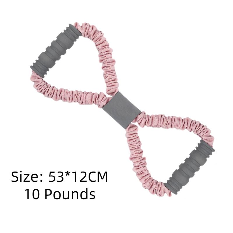 8-значный пояс для натяжения Йога Эластичные ленты для фитнеса Резиновые ленты для упражнений Бодибилдинг Ремень сопротивления Спортивные ремни для спортзала