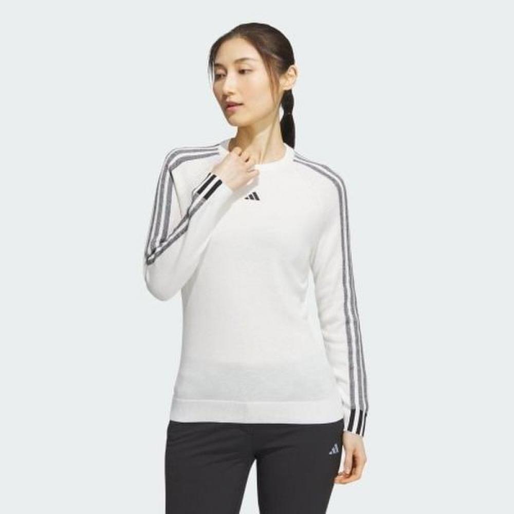 AdidaS GolF 2023 F W 3S Long Sleeve Pullover Women S SWeater Hy0899
