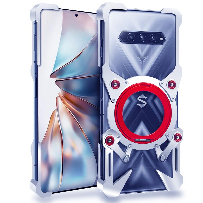 Magnetic Aluminum Metal Frameless 360 Rotation Shockproof Case for Xiaomi Black Shark 5 4s 4 Poco F7 Ultra F6 F5 X7 X6 X5 M6 Pro