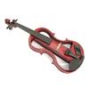 Carlo Giordano Silenzia Electric Violin, Red, EV-202 TRD