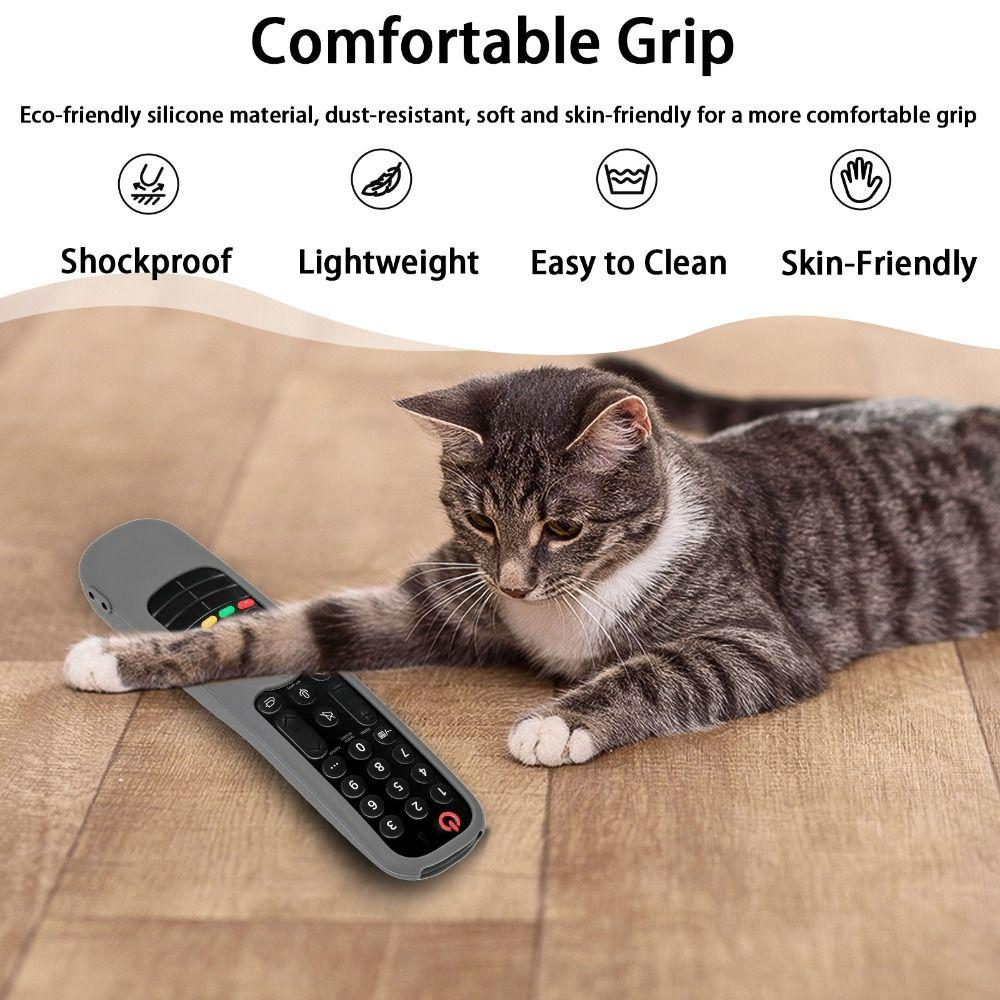 Silicone Protective Case Shockproof Remote Control Sleeve for LG AN-MR21N21GA/MR21GC