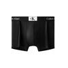 Ck96 Series Small Square Logo Letter Embroidery Print Boxer Briefs Men Underwear Black NB3406-UB1