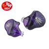 Linsoul Kiwi Ears Quartet Гибридные Проводные HiFi Эргономичные Съемные Стерео Сбалансированный Звук Подходят для Студии Инструмента Фильма Телевидения Помещения и 2DD+2BA