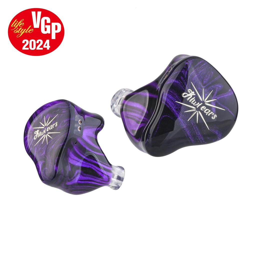 Linsoul Kiwi Ears Quartet Гибридные Проводные HiFi Эргономичные Съемные Стерео Сбалансированный Звук Подходят для Студии Инструмента Фильма Телевидения Помещения и 2DD+2BA