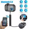 Автомобильный комплект Bluetooth FM-передатчик Громкая связь Гарнитура Наушники Частный вызов MP3-плеер Аудиоприемник USB PD Быстрая зарядка