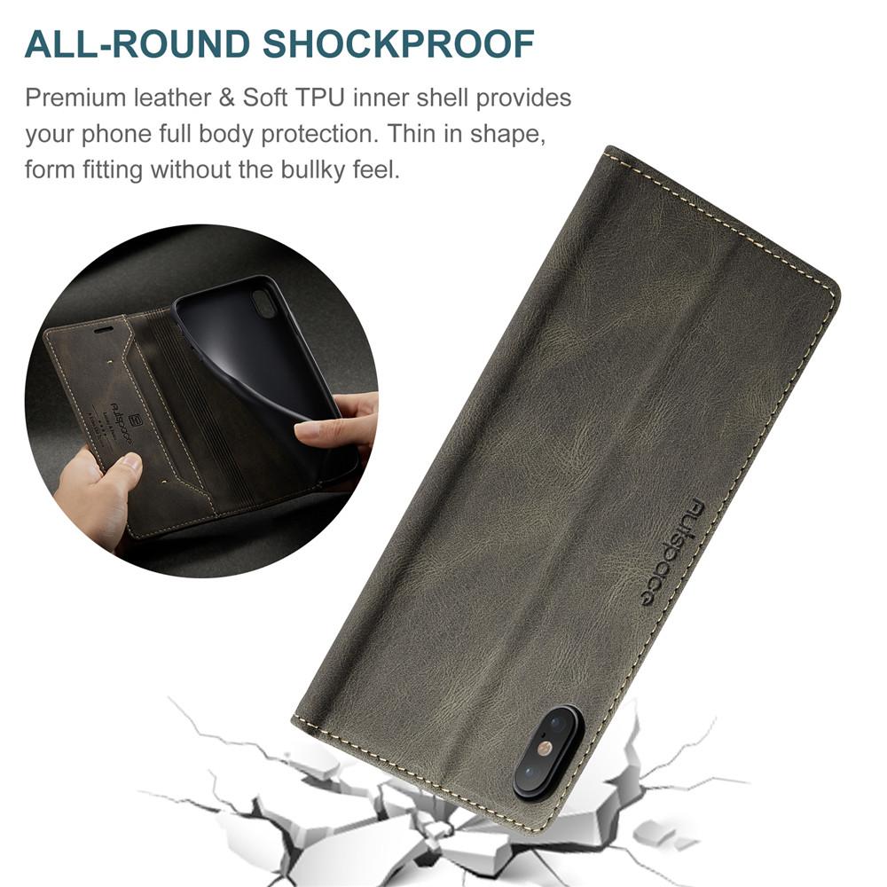 Для iPhone XS Max чехол-книжка из кожи для iPhone X XS чехол роскошный магнитный чехол-кошелек для Apple iPhone XR чехол