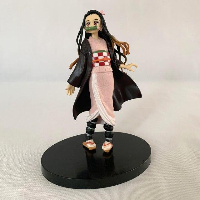 Demon Slayer Anime Figure Kochou Shinobu Figure Kimetsu No Yaiba Kamado Tanjirou Action Figure Agatsuma Zenitsu Figure
