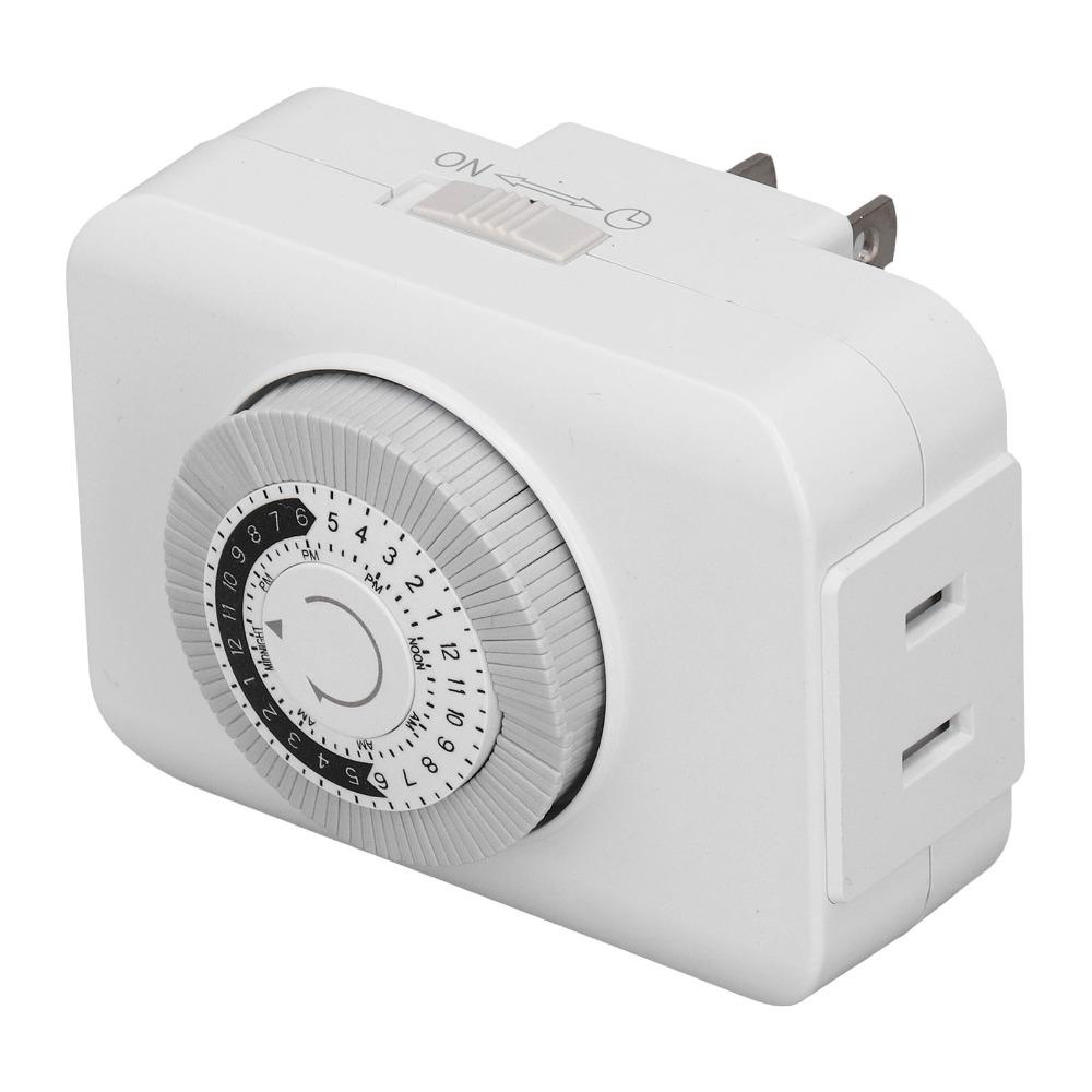 Mechanical Timer Switch 125V Time Control Plug Energy Saving Mechanical Timer Home Appliance