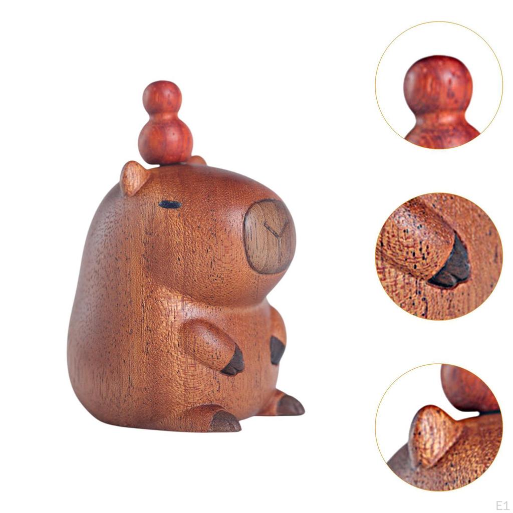 Capybara Figurine for Dashboard Decoration and Gift