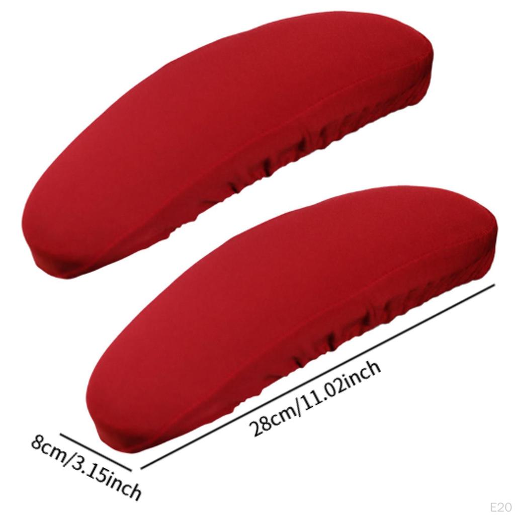 2 Pack of Arm Covers for Computer Chair, Slipcovers Armrests