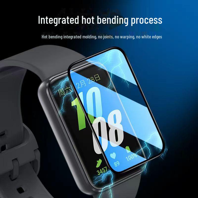 Защитная пленка для экрана Samsung Galaxy Fit3 Black Edge TPU Hydrogel, устойчивая к царапинам