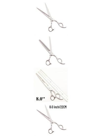 Профессиональный набор парикмахерских ножниц из японской стали и филировочных ножниц для безупречных стрижек и подравнивания челки