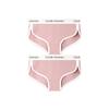SIERJIAN Breathable Cotton Day and Night Set of 2 Women's Underwear, Panties, Stretchy, Wear,