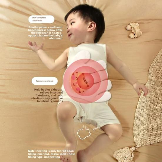 Перчатка для предотвращения испуга у ребенка, утешающая ладонь для ребенка, подушка для руки, автоматическая взбивалка для сна с красными бобами, перчатка-компаньон для ребенка из мультфильма