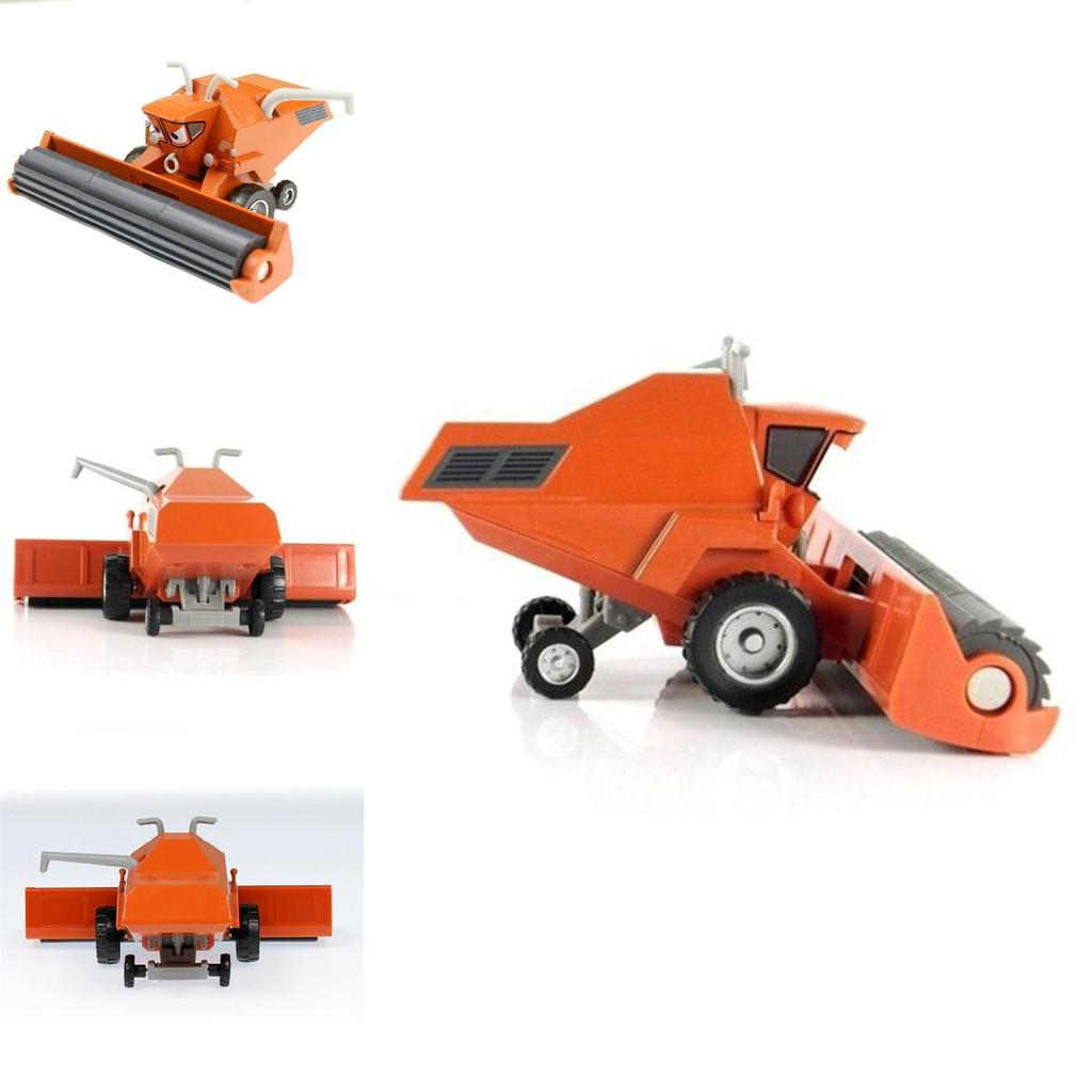 Alloy And Plastic Uncle Bull Flank Frankenstein Harvester Toy Car Model For Children