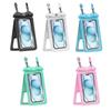 Transparent Mobile Phone Waterproof Bag Double Pocket Waterproof Phone Pouch  Cell Phone