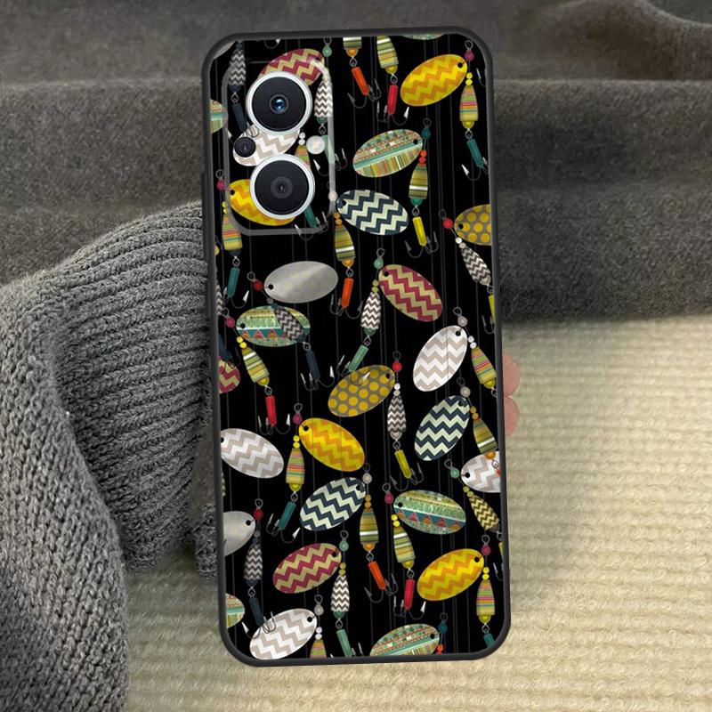 Fishing Tackle Cover For OPPO Reno 8T 8 Lite 14F 13F 12 F 11 F 14 13 10 Pro OPPO Find X8 X6 X5 X9 Pro Case