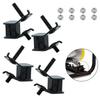 Generator Rubber Brackets Anti-Vibration Brackets Vehicle Stability Improvement Anti Vibration Rubber Mounts Replacement Parts