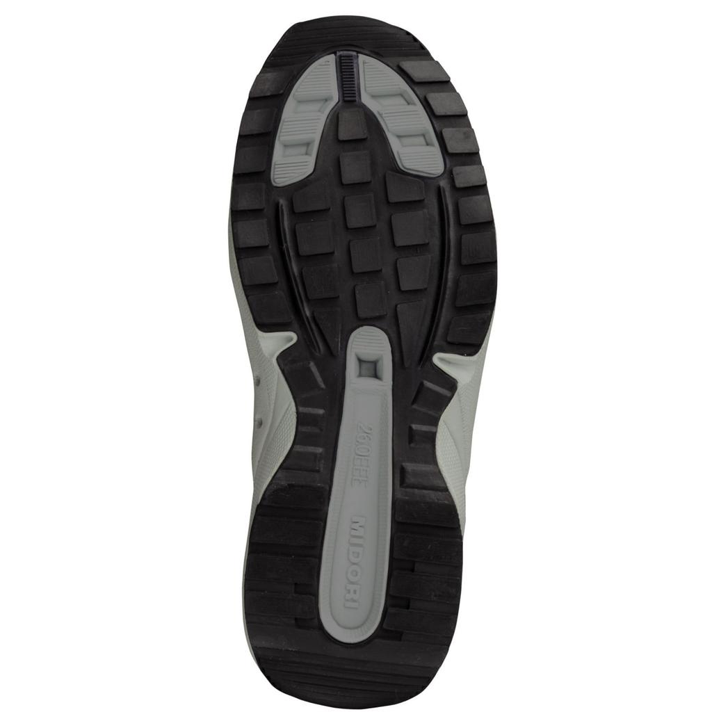 Work Plus Super Light Security Work Shoes JSAA Certified Professional Sneakers Lightweight Shock Absorbation SL601 Silver cm [Midori Anzen] 26.5