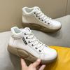 Spring New Korean Version of High-top White Shoes Female Students Trendy Street Shooting Casual Running Shoes Female