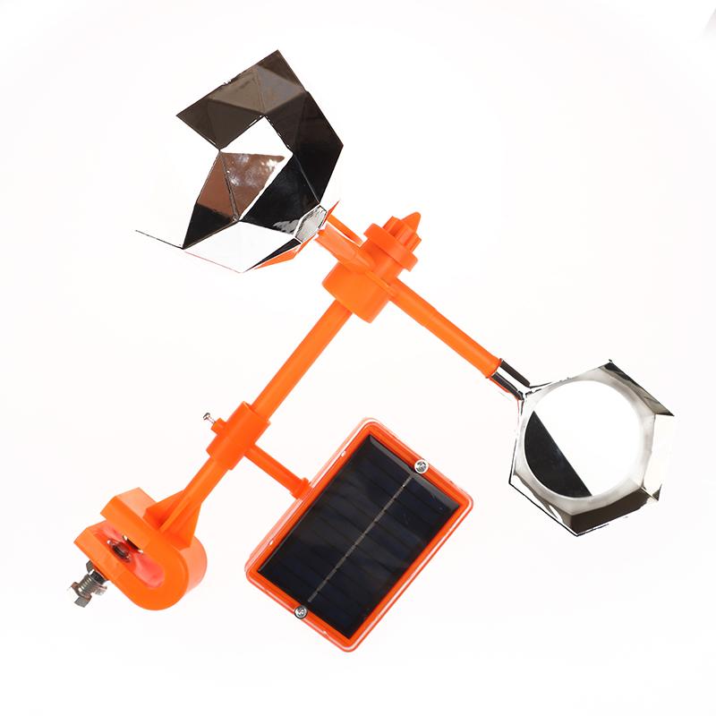 Ветроуправляемый, безвредный, вращающийся на 360 градусов, светоотражающий, визуальный отпугиватель птиц, отпугивающий голубей и дятлов