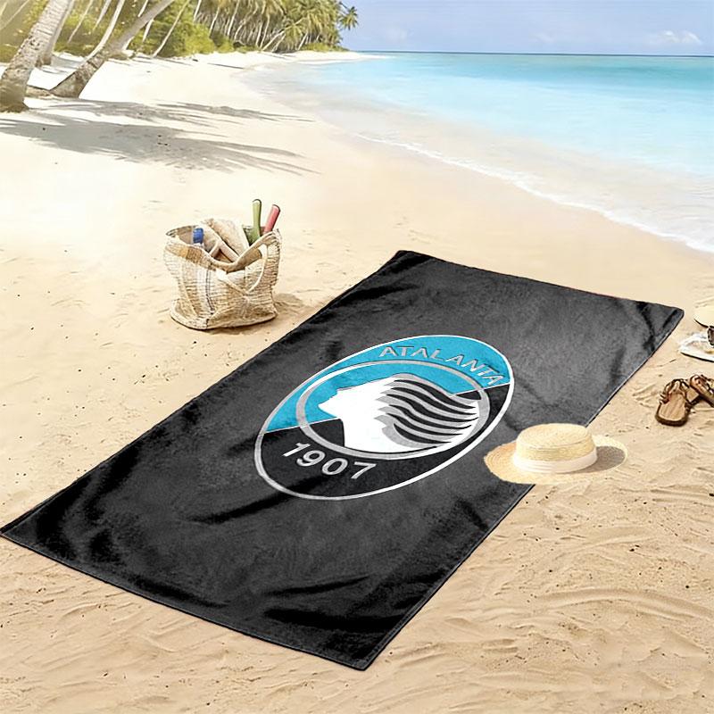 Atalanta BC poster Print Beach Towel, Large Soft Quick Dry Towel for Beach Camping Swimming