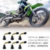 Tire Air Valve, L-Shaped, PVR-70, 6 Pieces, Changed to Durable Valve Core, Spare Valve