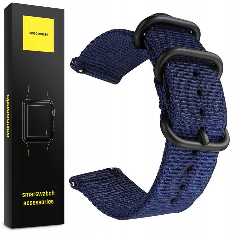 Sc Nato Strap 18Mm Navy Blue
