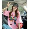 2025 Summer New Casual Fashion Loose and Versatile Short-sleeved T-shirt for Daily Commuting