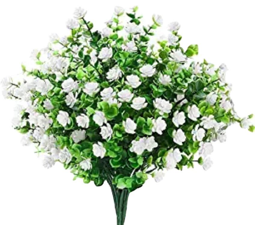 Eucalyptus 7pronged Simulation Plants Green Small Rose With Plastic Leaves Water Grass Spot Ready For Shipping