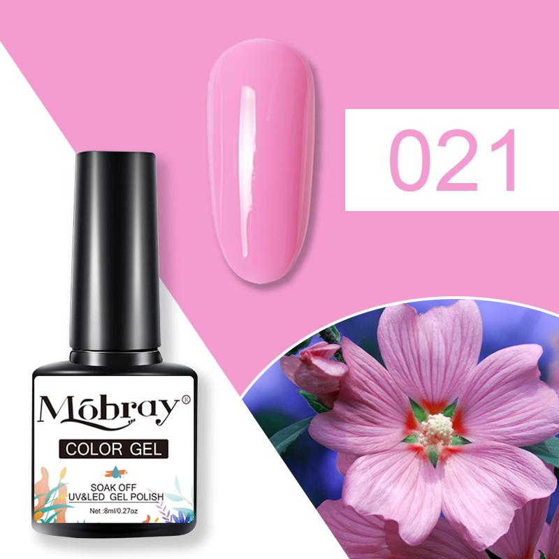 Mobray 80 цветов гель-лак для ногтей 8 мл полупостоянный гель-лак замачиваемый УФ-гель для дизайна ногтей