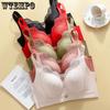 Bras Without Underwire Full-cup Bras for Women Adjustable Thin Bras Plus-size Sexy Bras Push Up Bra
