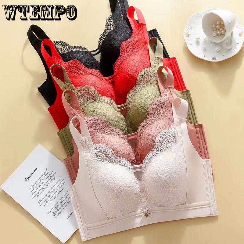 Bras Without Underwire Full-cup Bras for Women Adjustable Thin Bras Plus-size Sexy Bras Push Up Bra