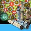 3 вида больших масштабируемых вращающихся калейдоскопов с расширенным вращением, регулируемые, необычные цветные миры, детские игрушки для детей с аутизмом