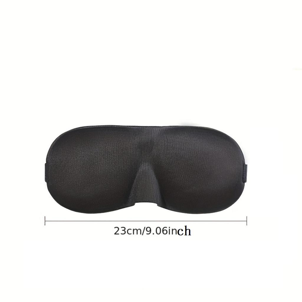 3D Sleep Mask With Blindfolded Eyes, Sleep Aid, Soft Viscoelastic Foam Eye Mask For Sleeping, Travel, Blocking, Lightweight Eye Cover