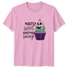 Mostly Sweet Sometimes Savage Unisexs TShirt Sarcastic Humor Halloween For Her