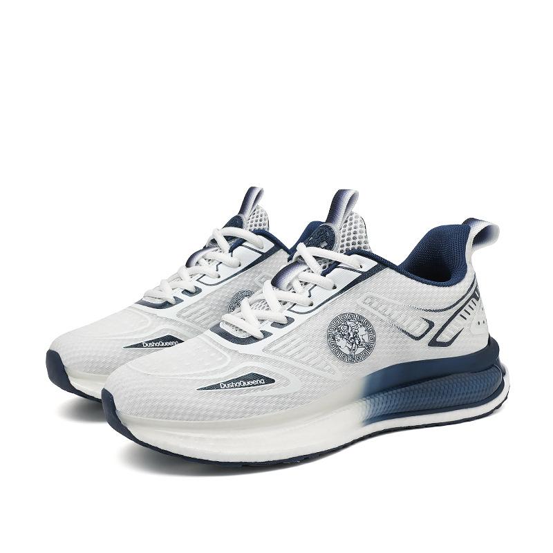 Весенне-летняя новая мужская обувь дышащая сетчатая спортивная обувь пара повседневная обувь молодежная нескользящая светящаяся обувь для бега мужская