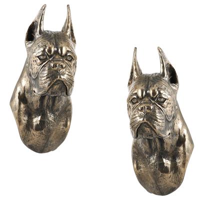 Boxer, German Boxer I – Dog Statue, Hanging Bust |