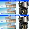 LS VISION 8MP 4K IP Camera Wifi Outdoor Camera Three Lens 8X Zoom Ai Human Detect Auto Tracking Wifi Survalance Camera Onvif Support iCSee
