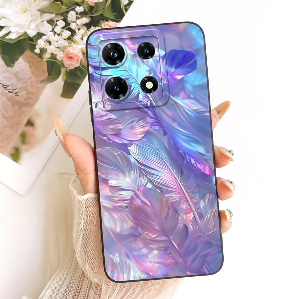 For Infinix Note 30 Pro 30i Note30 30VIP Phone Case Bow Pattern Flower Butterfly Girly Back Cover Silicone Soft Casing
