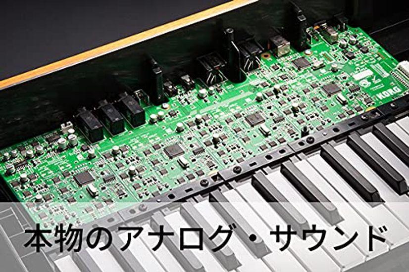 Полифонический аналоговый синтезатор KORG, мини-секвенсор с осциллографом и адаптером в комплекте, 4 голоса, 37 клавиш, 16 шагов