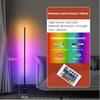 Бытовая RGB напольная лампа LED Современный скандинавский минималистичный свет Гостиная Спальня Пульт дистанционного управления Роскошные напольные светильники