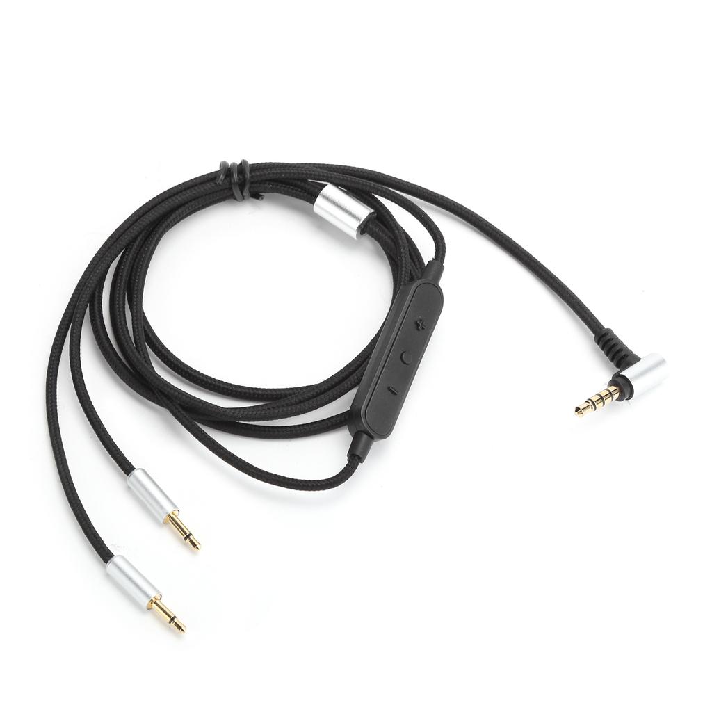 Headphone Cable with Wire Control Fit for Sennheiser HD202 HD497 HD447 HD212 Pro EH250 EH350