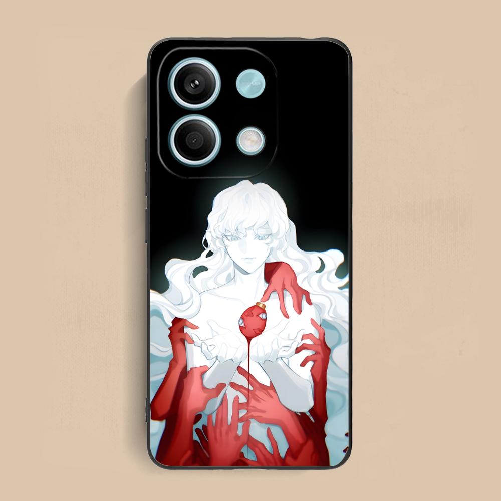 Чехол для телефона с аниме Гриффитом для Xiaomi Redmi Note 14 13 12 11 S Pro Plus 4G 5G, мягкий ТПУ, противоударный чехол