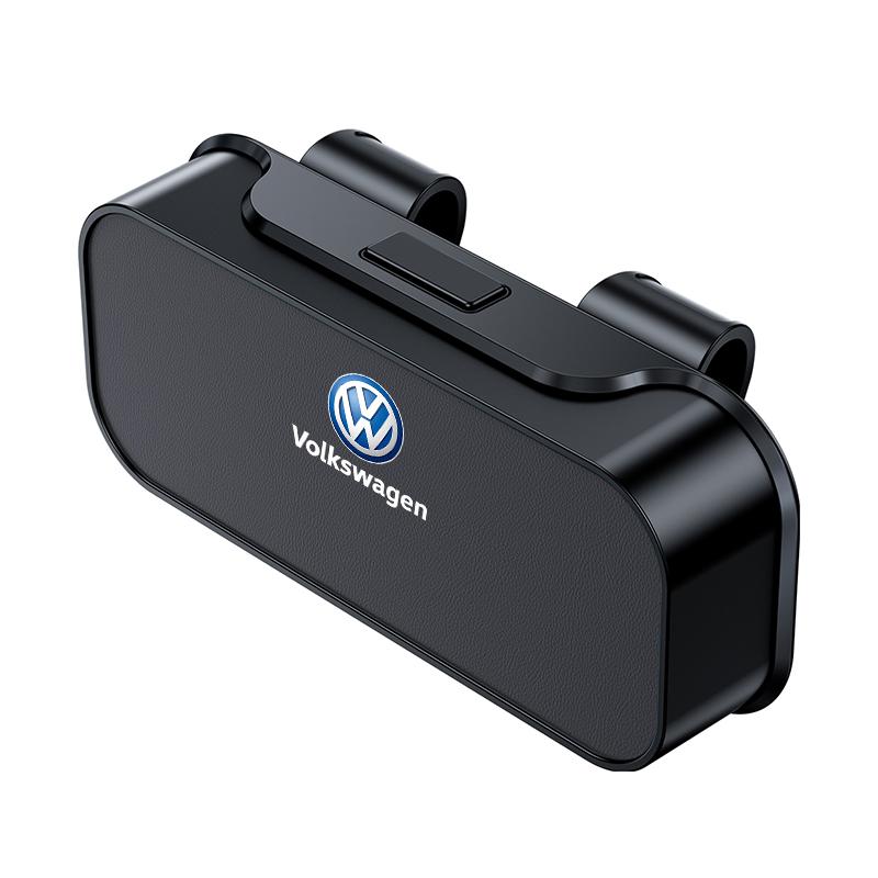 Volkswagen Car Sun Visor Glasses Case Sunglasses Holder For VW GTI Polo Golf Passat B6 Tiguan Arteon Jetta Beetle T-ROC ID.4 CC