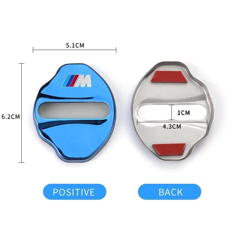 2025 Hot 4PCS Car Door Lock Cover For BMW 3 Series G20 2 Series 4 Series G22 G23 G26 i3 i4 Stainless Steel Door Lock Protective