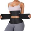 Waist Trainer for Women 3 Segmented Hourglass Underbust Corset Slimming Body Shaper With 3 Steel Bones Fitness Belt Workout Shapewear Sport Girdle